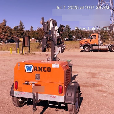 2024 Wanco WLTT-4MM4K Diesel, Deep Sea Controller, Shore Power Plug, Auto Start, (4) 350W LED Floodlights, 4kW Generator, 60 Gal Fuel Tank, 2" Ball, T3
