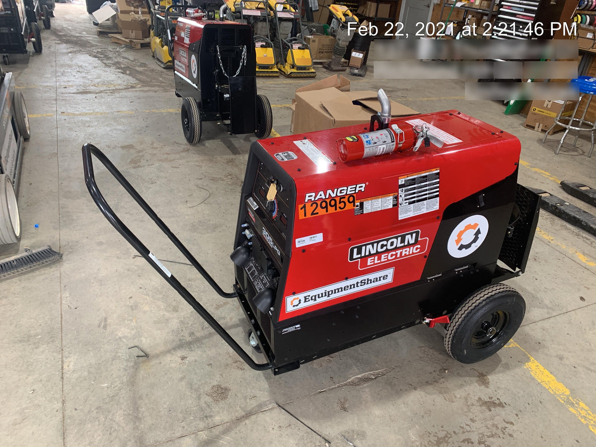 2021 Lincoln Electric Ranger 305 LPG K3430-1, Ranger 305 LPG, Undercarriage, Tank Holder & Strap, 10kw AC Gen, 25hp Kohler LPG Eng