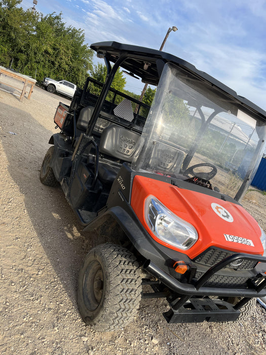 2022 Kubota RTV-X1140W-H Plastic Canopy, Windshield Acrylic Clear, LED Strobe Light, Wire Harness Kit, Back up Alarm
