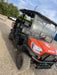 2022 Kubota RTV-X1140W-H Plastic Canopy, Windshield Acrylic Clear, LED Strobe Light, Wire Harness Kit, Back up Alarm