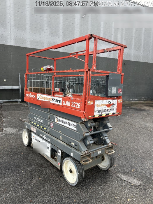 2019 Skyjack SJIII-3226 Skyjack SJIII3226 Standard w/Trojan Batteries