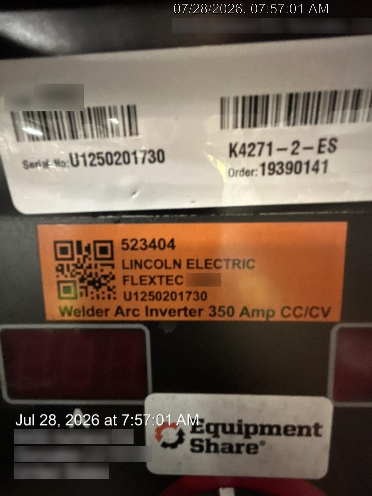 2025 LINCOLN ELECTRIC FLEXTEC 350X