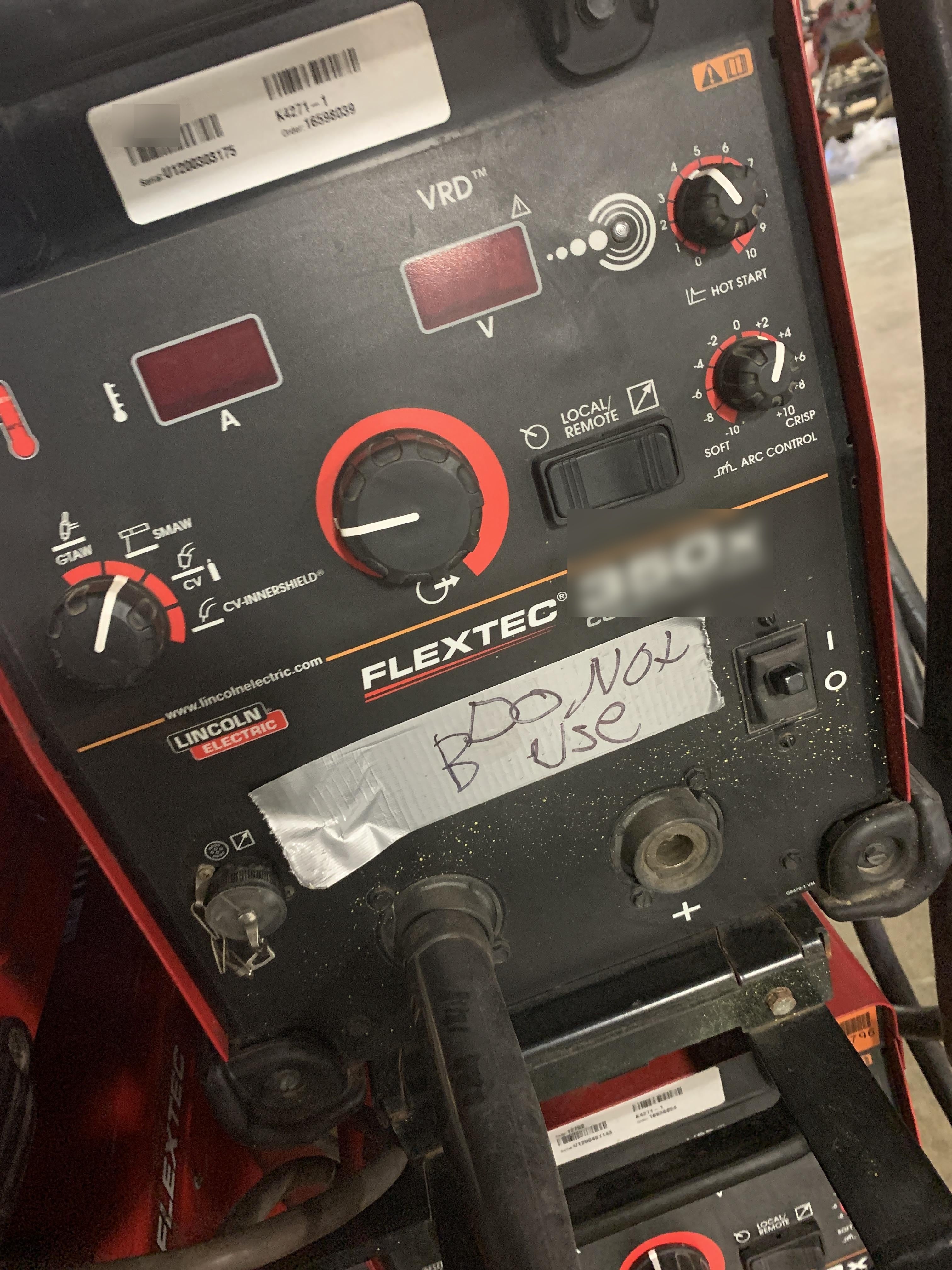2020 LINCOLN ELECTRIC FLEXTEC 350X