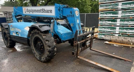 2018 Genie GTH-636 Genie GTH-636 w/Open ROPS, Solid Tires, beacon/work lights, 48" carriage/forks