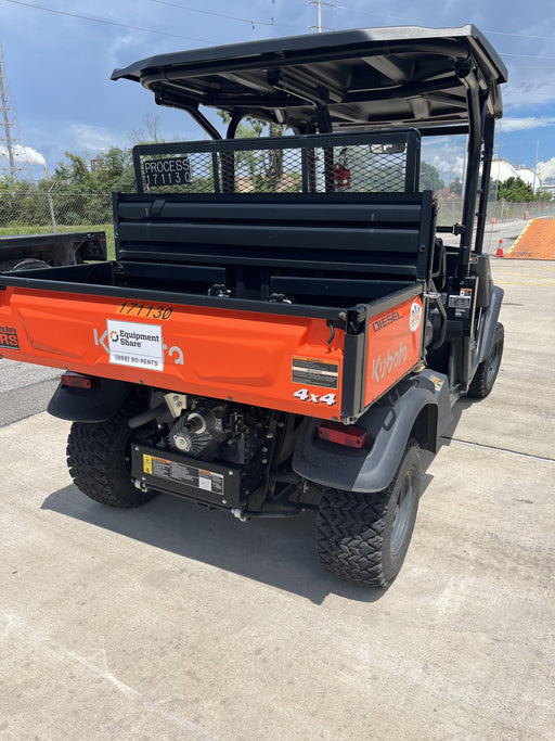 2021 Kubota RTV-X1140W-H Plastic Canopy, Windshield Acrylic Clear, LED Strobe Light, Wire Harness Kit, Back up Alarm