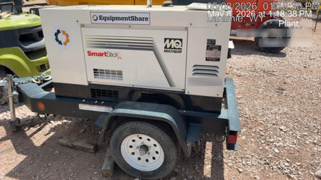 2020 Multiquip DLW400ESA4 400 amp Welder, 14kW, 120/240V, T4F Kubota, Trailer
