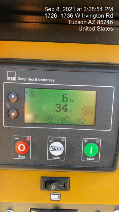 2021 Allmand NLV3GR (4) LED Light Fixture 350W, 23' Vertical Mast, 3kW Prime, Towable, Deep Sea L401, Leveling Jacks, Yanmar T4F 5.8hp