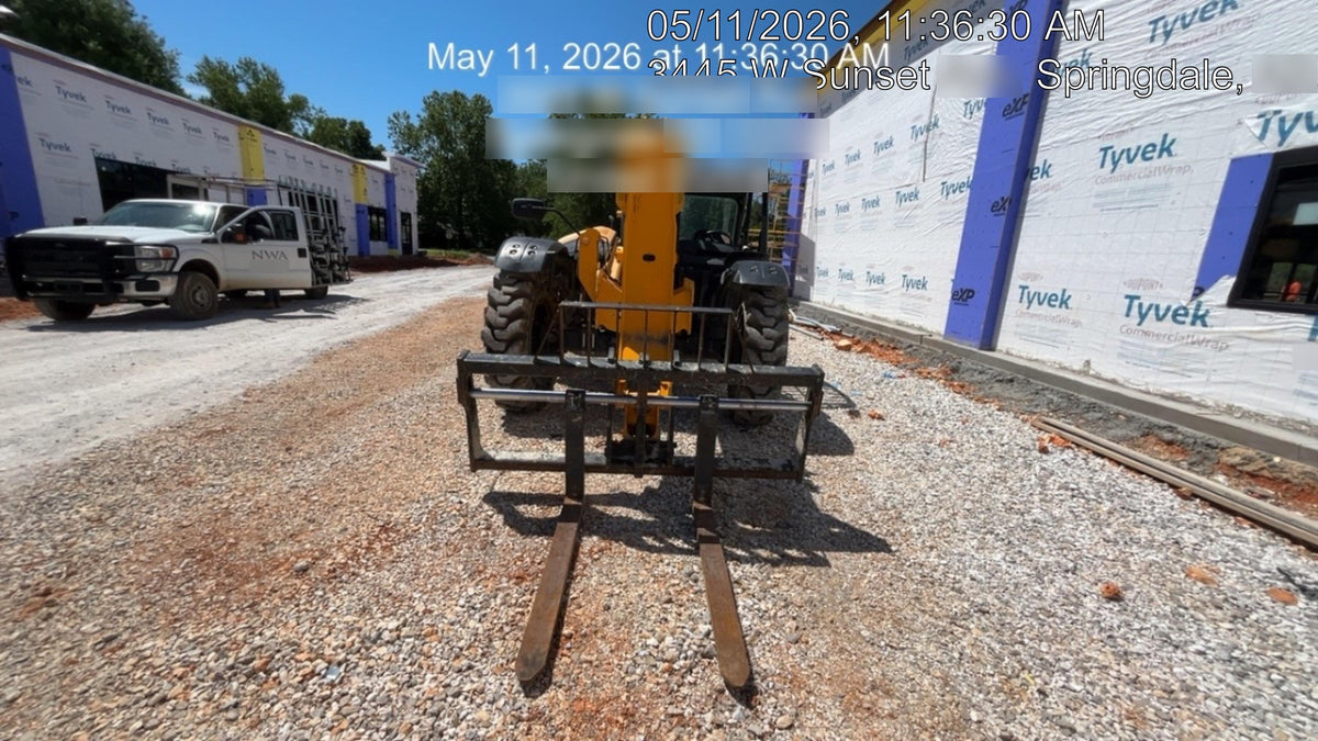 2020 JCB 509-42 Canopy, Solid Tires, Work Lights, Beacon, Aux Hydraulics, Back up Alarm, Lifting Eye, ES Decals