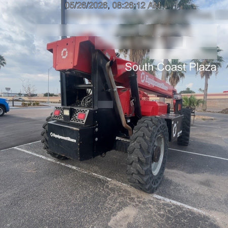 2019 Manitou MTA10055 Cab/Heat/Air, 120 HP, Solid Tires, Work Lights, Lift Hook, Auxiliary Hydraulics 66" Carriage and 60" Forks