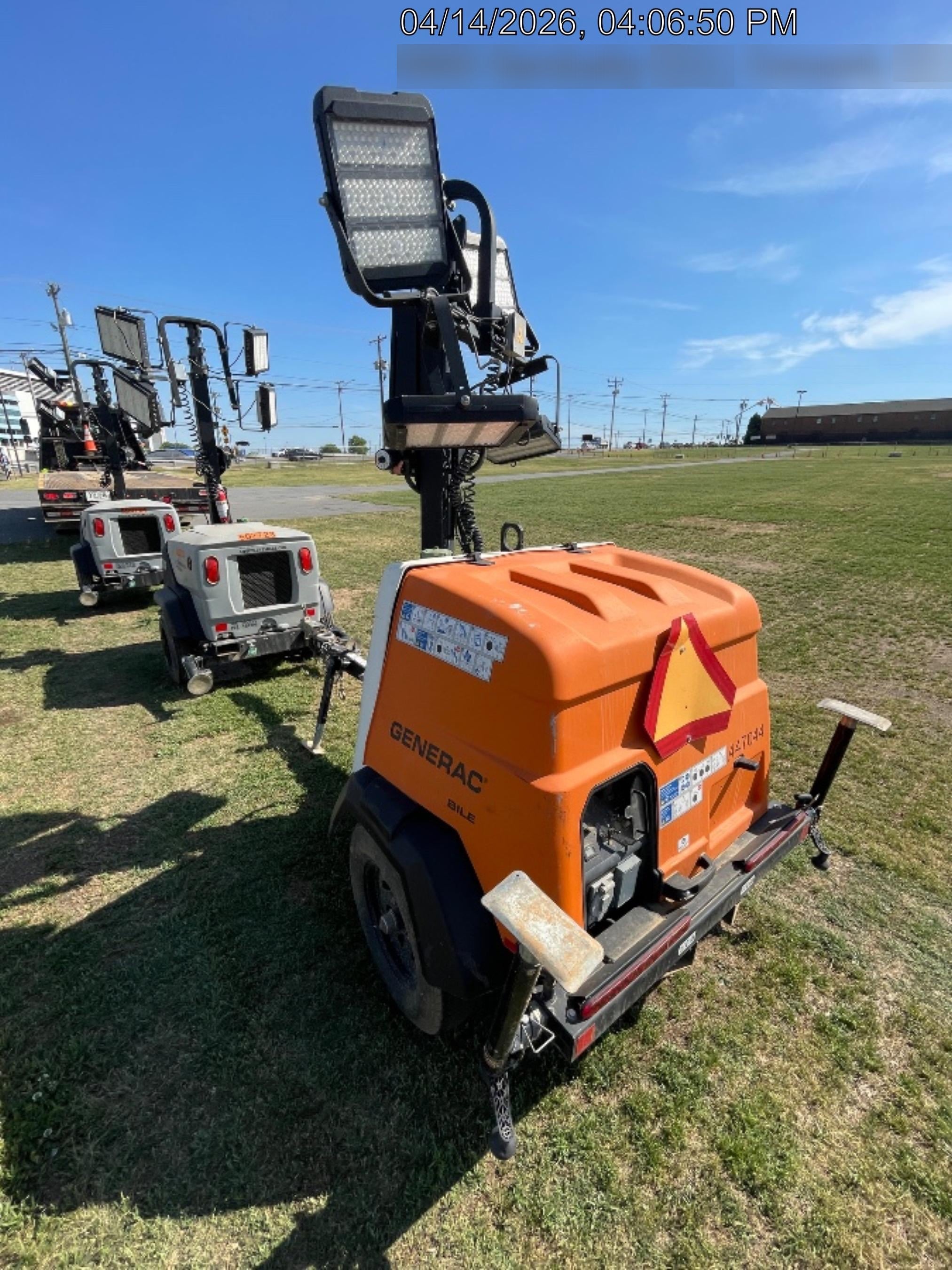 2024 Generac MLT6SKDS-STD4 ELEC WINCH Diesel, Electric Winch Mast, Powerzone Controller, (4) 320W LED Lights, 4kW Generator, 39.9 Gal Fuel Tank, 2" pintle, T3