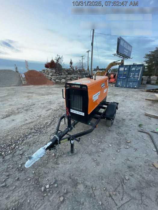 2022 Lincoln Electric LE400 Kubota V1505, Trlr, Cable Rack, Light Kit, ES Decals, T3