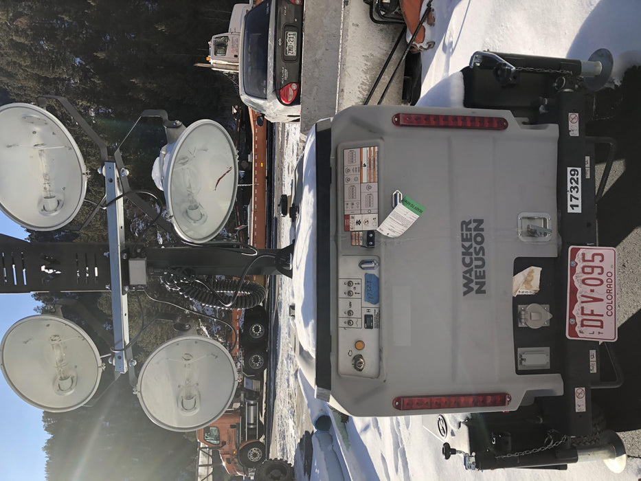 Wacker Neuson LTV6K-MH Wacker Neuson LTV6K Mobile Light Tower w/Fuel Level Sensor Installed