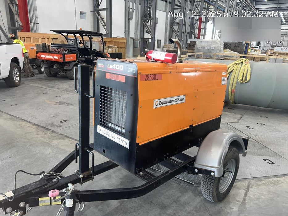 2022 Lincoln Electric LE400 Kubota V1505, Trlr, Cable Rack, Light Kit, ES Decals, T3