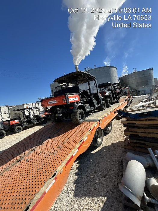 2021 Kubota RTV-X1140W-H Plastic Canopy, Windshield Acrylic Clear, LED Strobe Light, Wire Harness Kit, Back up Alarm
