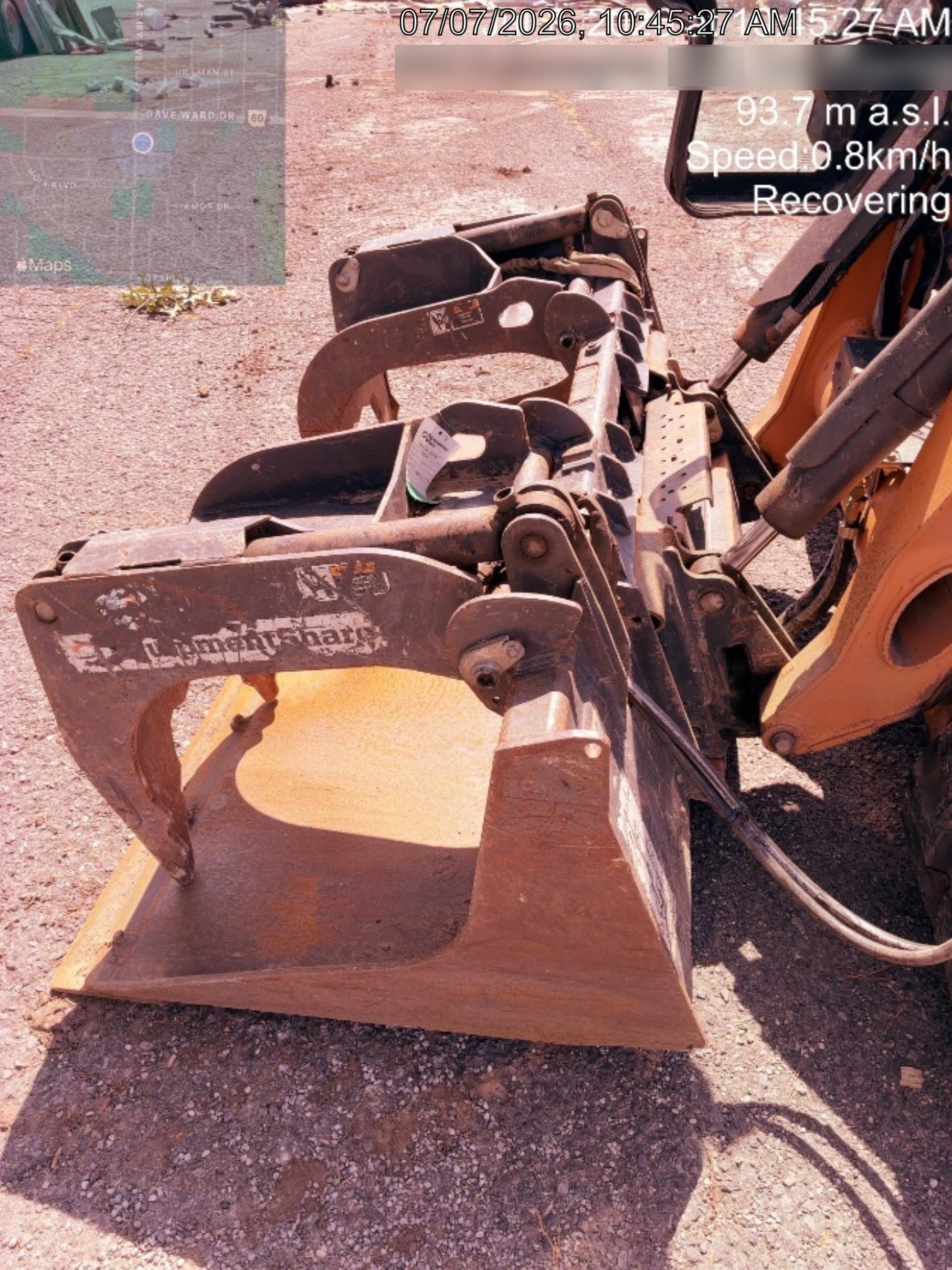 2018 PALADIN 76" Scrap Grapple Bucket - Paladin