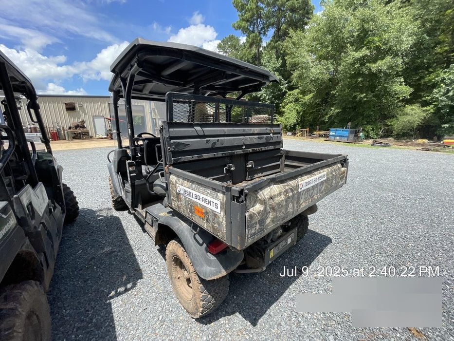 2020 Kubota RTV-X1140 CAMO, CANOPY, STROBE, BACK UP ALARM, WINDSHIELD, FIRE EXT