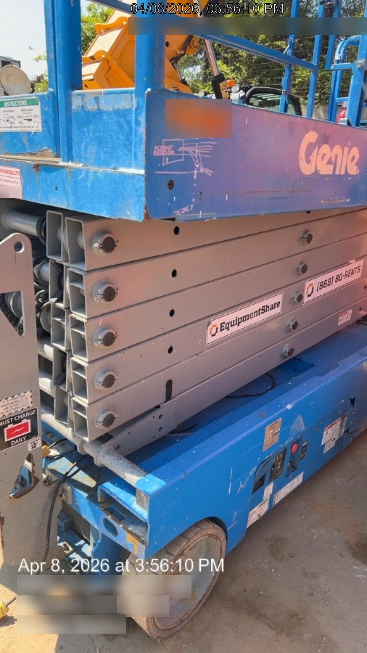 2016 Genie GS-4047 Standard Rental Specs