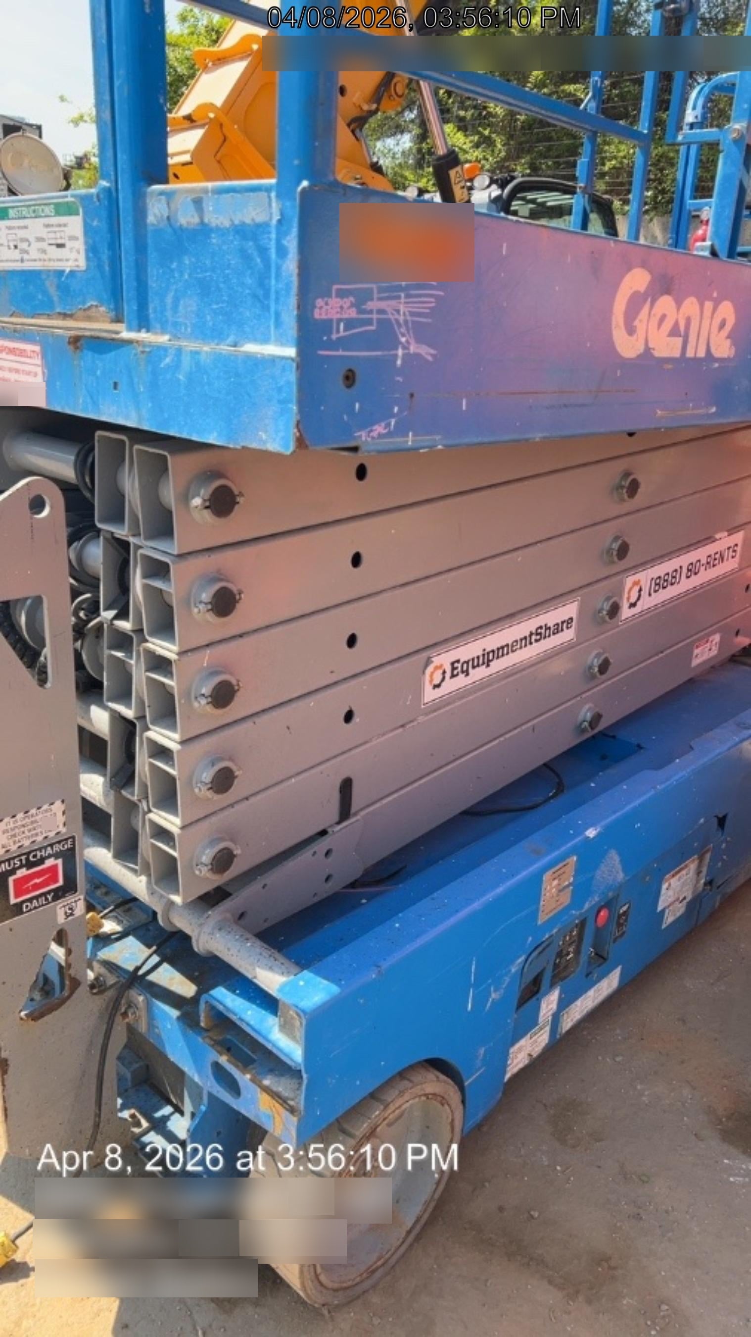 2016 Genie GS-4047 Standard Rental Specs