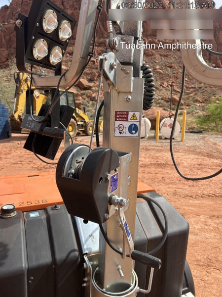 2024 Wanco WLTT-4MM4K Diesel, Deep Sea Controller, Shore Power Plug, Auto Start, (4) 350W LED Floodlights, 4kW Generator, 60 Gal Fuel Tank, 2" Ball, T3
