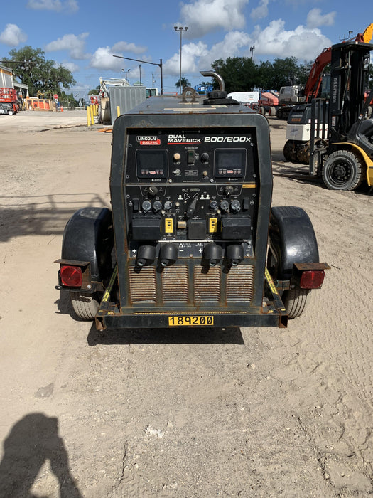 2021 Lincoln Electric Dual Maverick 200/200X Ready Pak 3, Includes Trailer, Cable Rack, Fender Light Kit