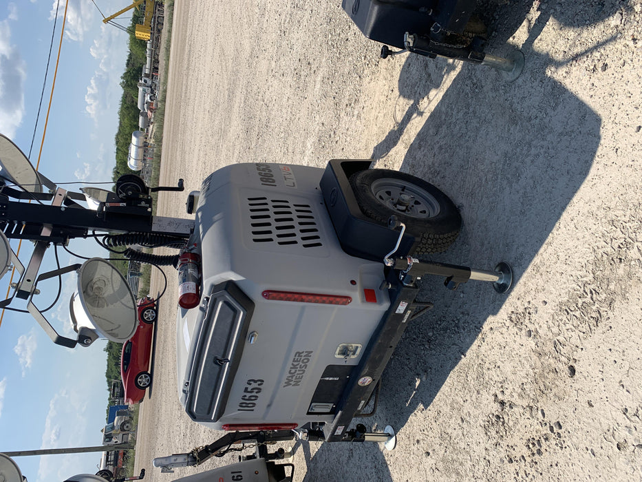2018 Wacker Neuson LTV6L-MH Wacker Neuson LTV6L Mobile Light Tower w/Fuel Level Sensor Installed