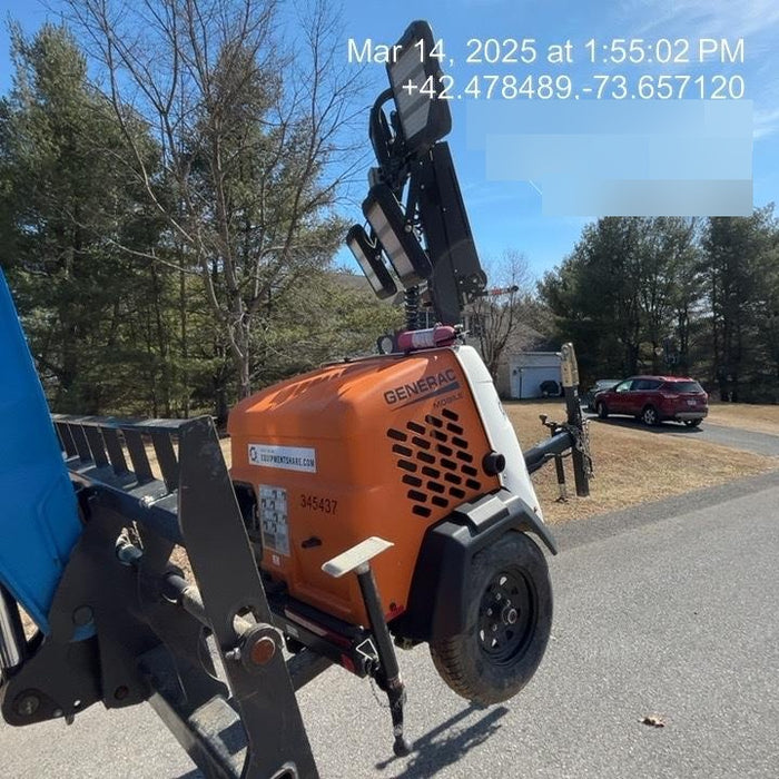 2023 Generac MLT2 Diesel, Flex Switch 120V Input, Powerzone Controller, (4) 320W LED Lights, 4kW Generator, 39.9 Gal Fuel Tank, 2" Ball, T3