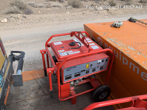 2020 Multiquip GA6HR Gen 6kW Honda GX340 GFCI Wheel Kit