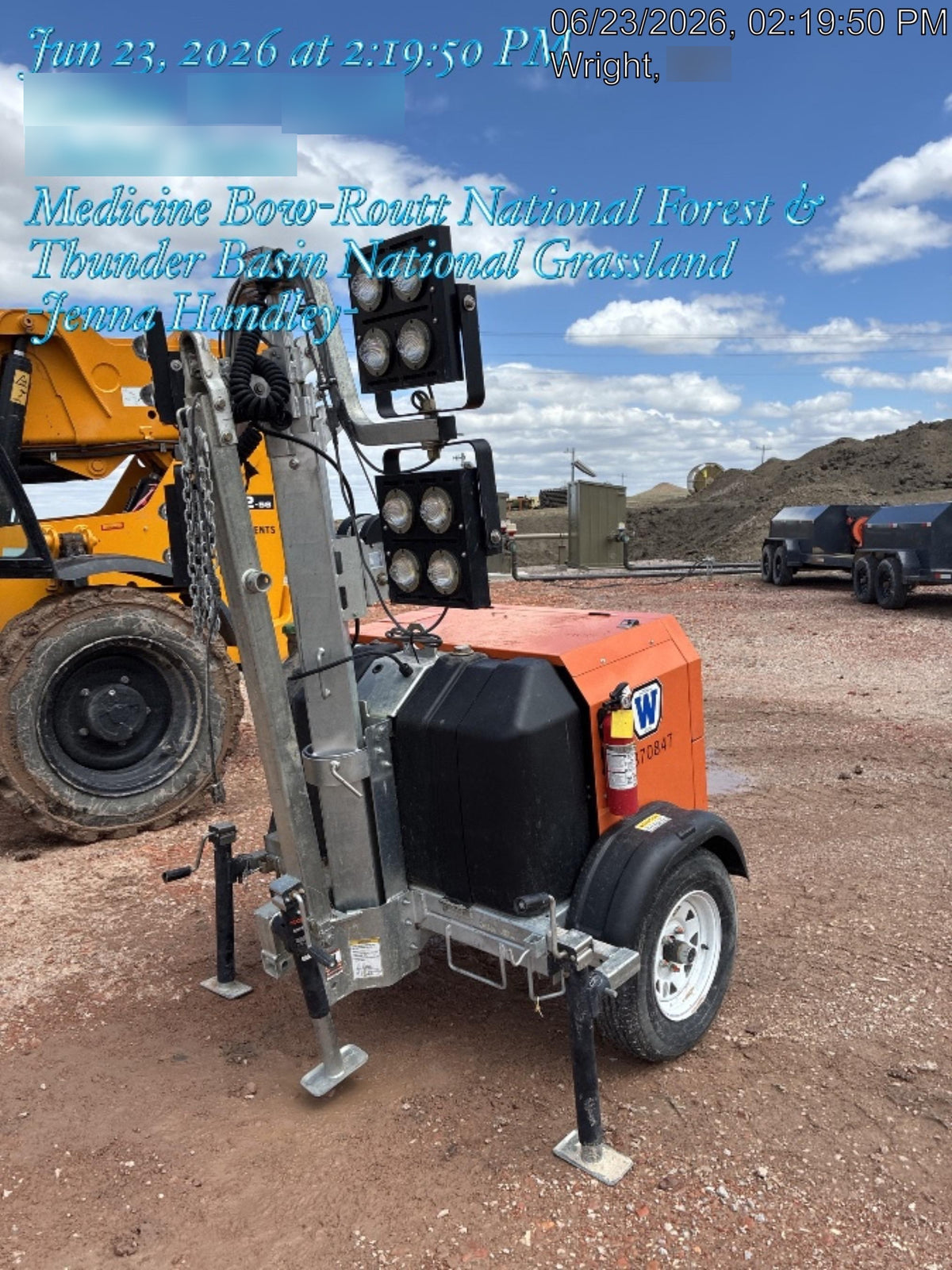 2023 Wanco WLTT-4MM4K Diesel, Deep Sea Controller, Shore Power Plug, Auto Start, (4) 350W LED Floodlights, 4kW Generator, 60 Gal Fuel Tank, 2" Ball, T3