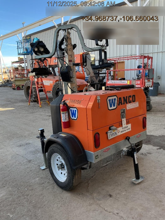 2024 Wanco WLTT-4MM4K Diesel, Deep Sea Controller, Shore Power Plug, Auto Start, (4) 350W LED Floodlights, 4kW Generator, 60 Gal Fuel Tank, 2" Ball, T3