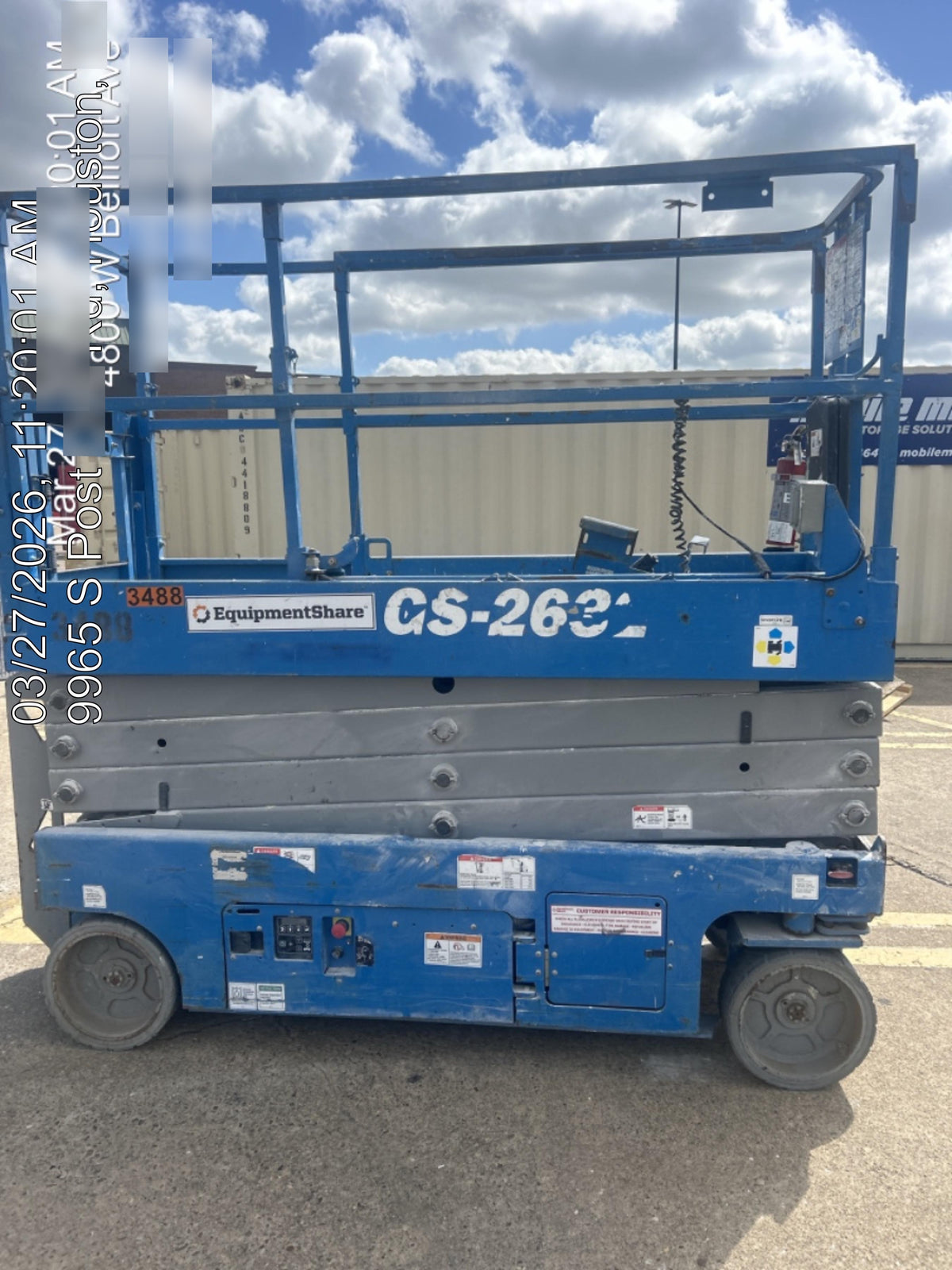 2017 Genie GS-2632 Standard