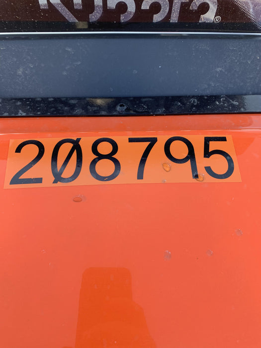 2022 Kubota RTV-X1140W-H Plastic Canopy, Windshield Acrylic Clear, LED Strobe Light, Wire Harness Kit, Back up Alarm