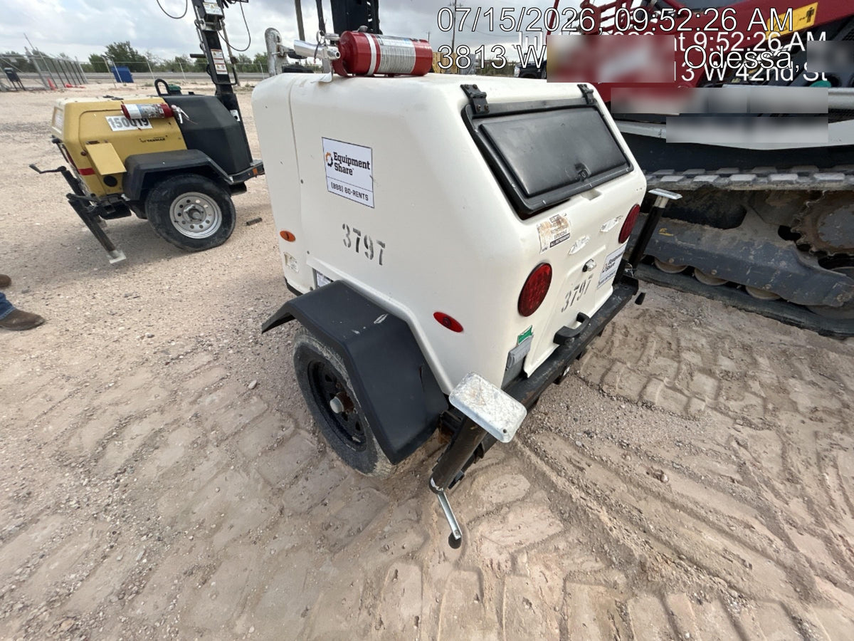 Terex RL4V2 RL4V2- 6KW, 60 HZ GENERATOR W 10.7 HP KOHLER DIESEL