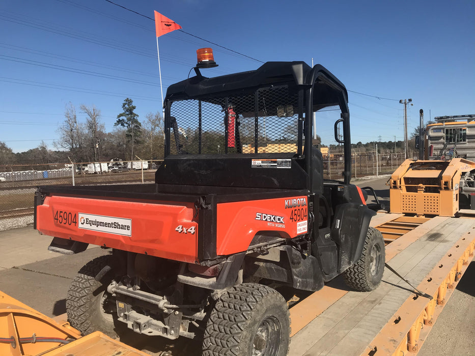 2019 Kubota RTV-XG850WL-H 4wd Utility Cart, Gas, 2 Seat, LED Strobe, Windshield Tempered Glass, Plastic Canopy, Wire Harness Kit, Backup Alarm