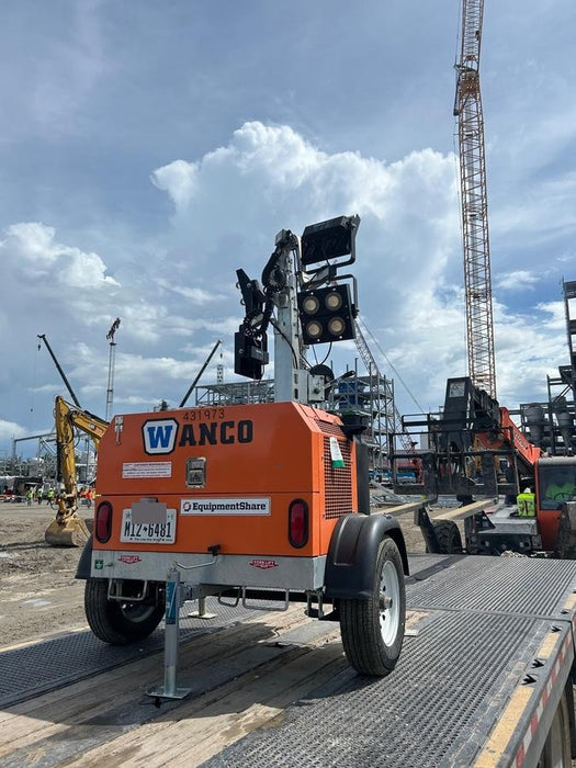 2024 Wanco WLTT-4MM4K Diesel, Deep Sea Controller, Shore Power Plug, Auto Start, (4) 350W LED Floodlights, 4kW Generator, 60 Gal Fuel Tank, 2" Ball, T3