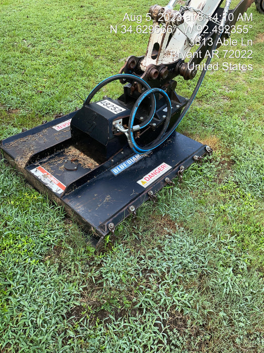2019 BLUE DIAMOND 42" Brush Cutter, Mini Excavator