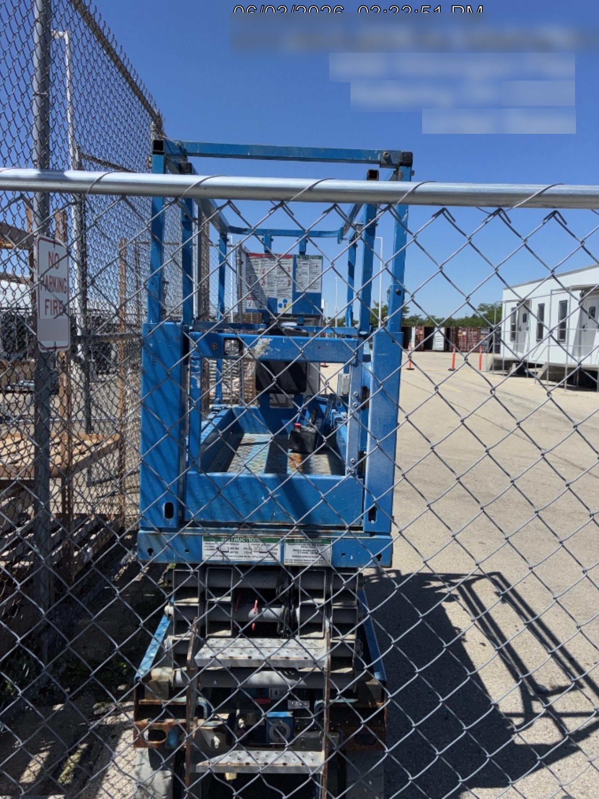 2020 Genie GS-1930 Solid Non Marking Tires, Beacon, Folding rails with half height swing gate