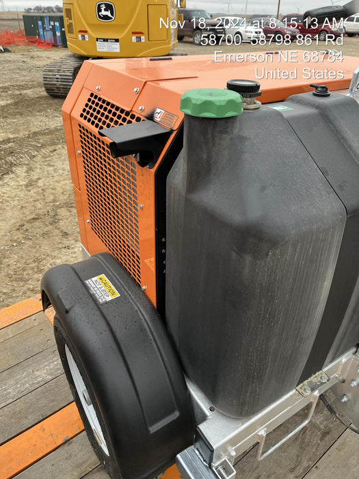 2024 Wanco WLTT-4MM4K Diesel, Deep Sea Controller, Shore Power Plug, Auto Start, (4) 350W LED Floodlights, 4kW Generator, 60 Gal Fuel Tank, 2" Ball, T3