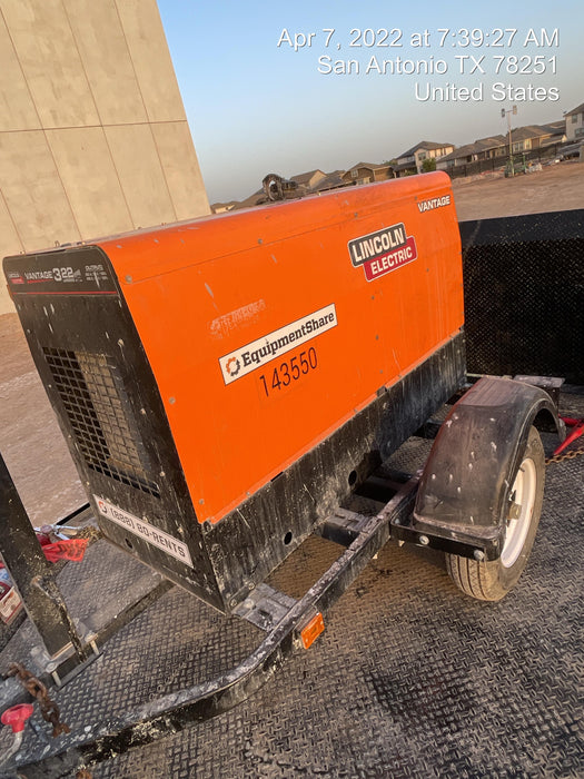 2021 Lincoln Electric Vantage 322 VANTAGE 322 READY-PAK 3
(EQUIPMENTSHARE)