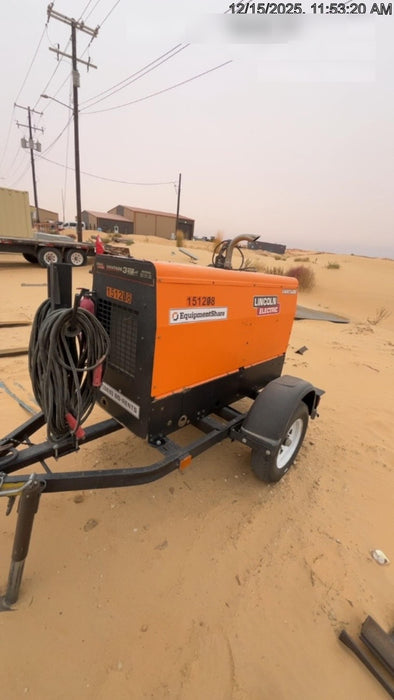 2021 Lincoln Electric Vantage 322 Vantage 322 Ready Pak 3 w/ Telematics & Decals, ORANGE (includes trailer, cable rack, fender light kit)