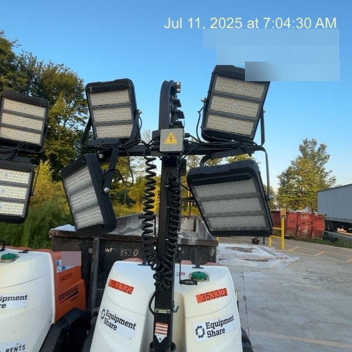 2023 Generac MLT2 Diesel, Flex Switch 120V Input, Powerzone Controller, (4) 320W LED Lights, 4kW Generator, 39.9 Gal Fuel Tank, 2" Ball, T3