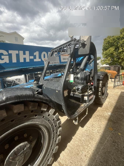 2019 Genie GTH-1056 Canopy, Solid RT Tires, LED Work Lights, Beacon 60" QA Carriage, 60" Forks