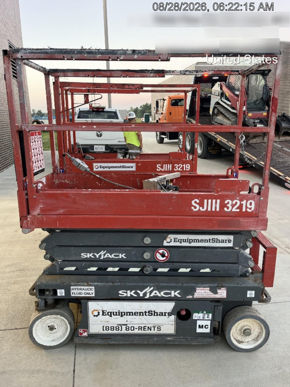 2019 Skyjack SJIII-3219 Standard Options, Trojan Batteries