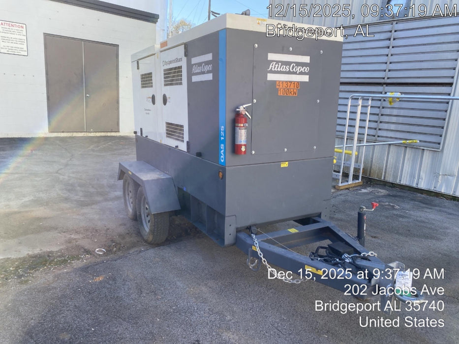 2024 ATLAS COPCO QAS 125