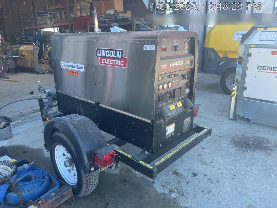 2024 Lincoln Electric LE400 Kubota V1505, Trlr, Cable Rack, Light Kit, ES Decals, T3