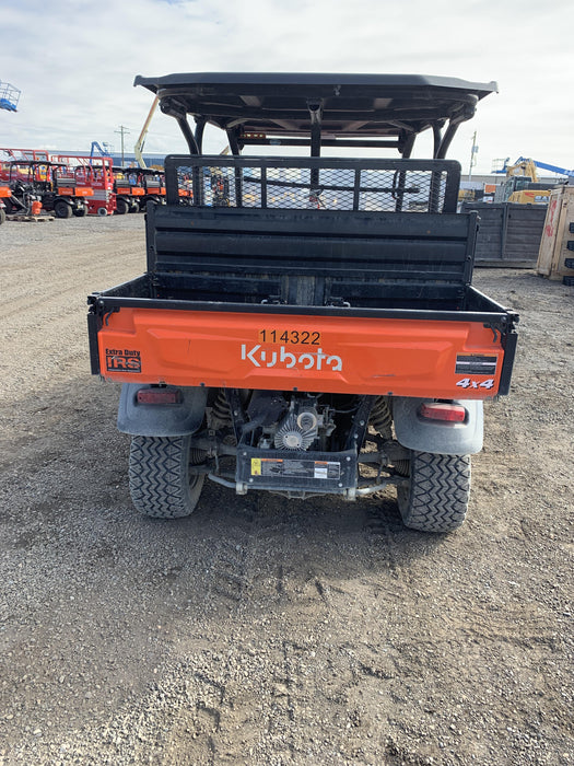 2020 Kubota RTV-X1140W-H Canopy, 4-Seater, Diesel, Windshield Acrylic Clear, Strobe Light, Backup Alarm
