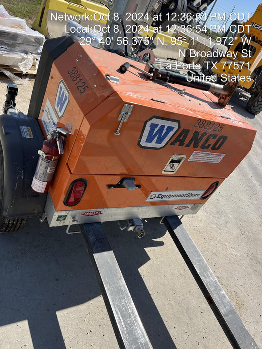 2024 Wanco WLTT-4MM4K Diesel, Deep Sea Controller, Shore Power Plug, Auto Start, (4) 350W LED Floodlights, 4kW Generator, 60 Gal Fuel Tank, 2" Ball, T3