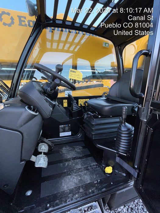 2024 JCB 512-56 74Hp Dsl, Cab/Heat/Air, FF Tires, LED WL, Bcn, L Hook, T3 + Access Control