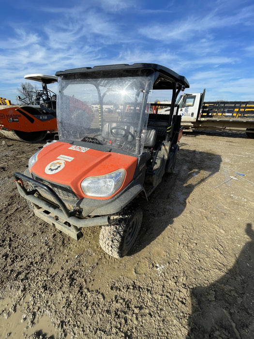 2021 Kubota RTV-X1140W-H Plastic Canopy, Windshield Acrylic Clear, LED Strobe Light, Wire Harness Kit, Back up Alarm