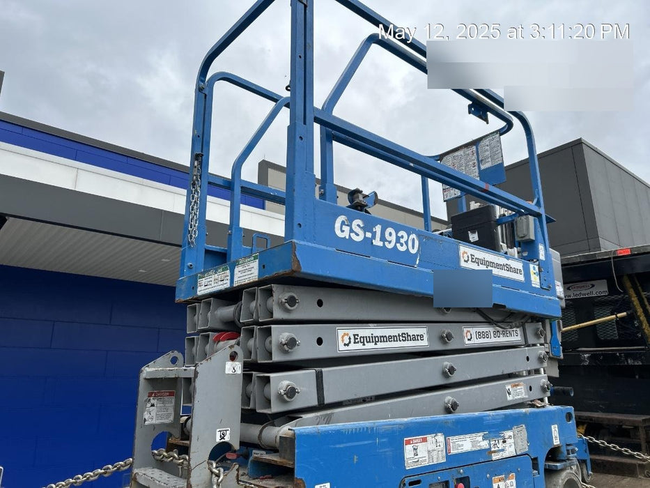 2019 Genie GS-1930 Genie GS-1930 Scissor Lift w/Standard Options