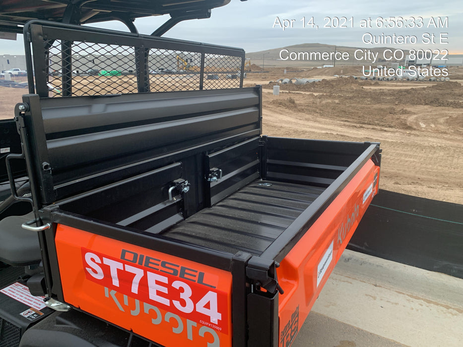 2022 Kubota RTV-X1140W-H Plastic Canopy, Windshield Acrylic Clear, LED Strobe Light, Wire Harness Kit, Back up Alarm